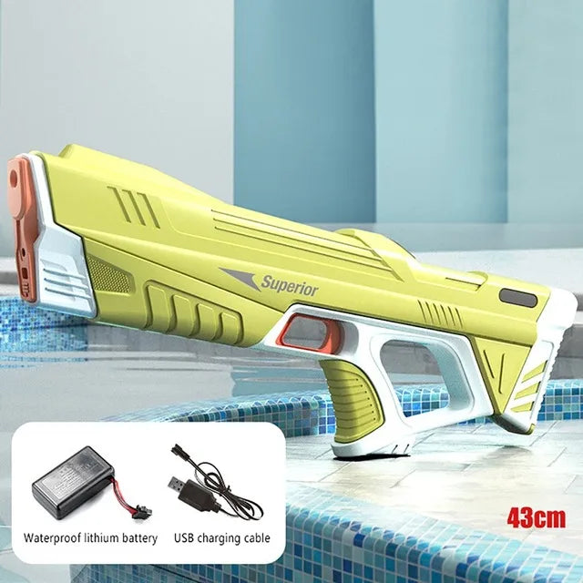 Electric Water Gun Toys Bursts Children's High-Pressure Strong Charging Energy Water Automatic Water Spray Children's Toy Guns