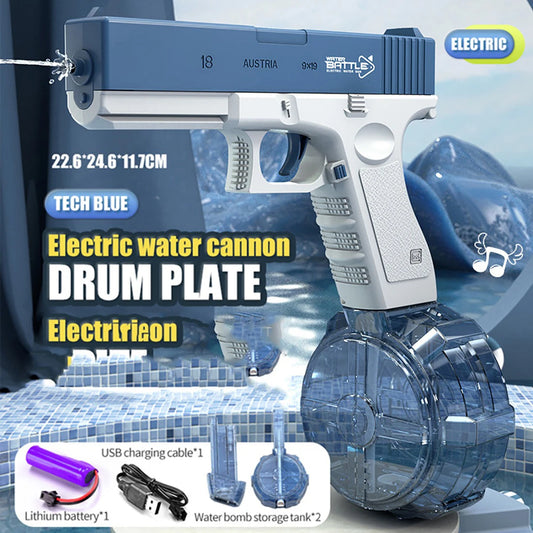 Electric Water Gun Toys Bursts Children's High-Pressure Strong Charging Energy Water Automatic Water Spray Children's Toy Guns